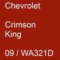 Preview: Chevrolet, Crimson King, 09 / WA321D.